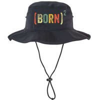 Born Again Christian Easter God Baptism Born Squared (Born)2 Legacy Cool Fit Booney Bucket Hat