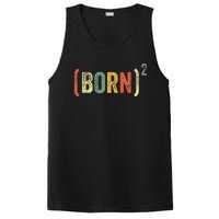 Born Again Christian Easter God Baptism Born Squared (Born)2 PosiCharge Competitor Tank