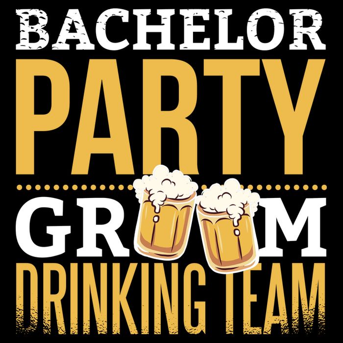 Bachelor Drinking Party Flexfit Unipanel Trucker Cap