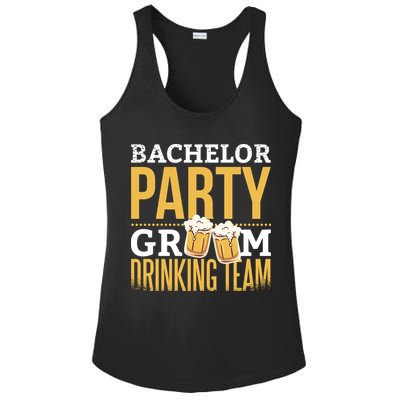 Bachelor Drinking Party Ladies PosiCharge Competitor Racerback Tank