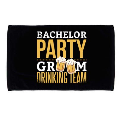 Bachelor Drinking Party Microfiber Hand Towel