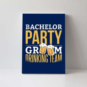 Bachelor Drinking Party Canvas