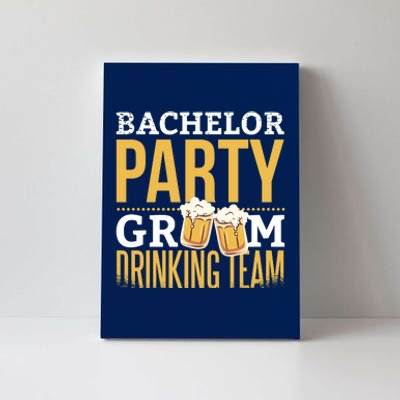 Bachelor Drinking Party Canvas