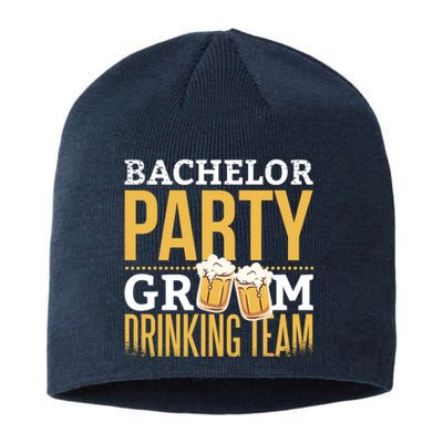 Bachelor Drinking Party Sustainable Beanie