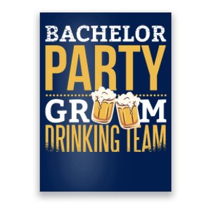 Bachelor Drinking Party Poster