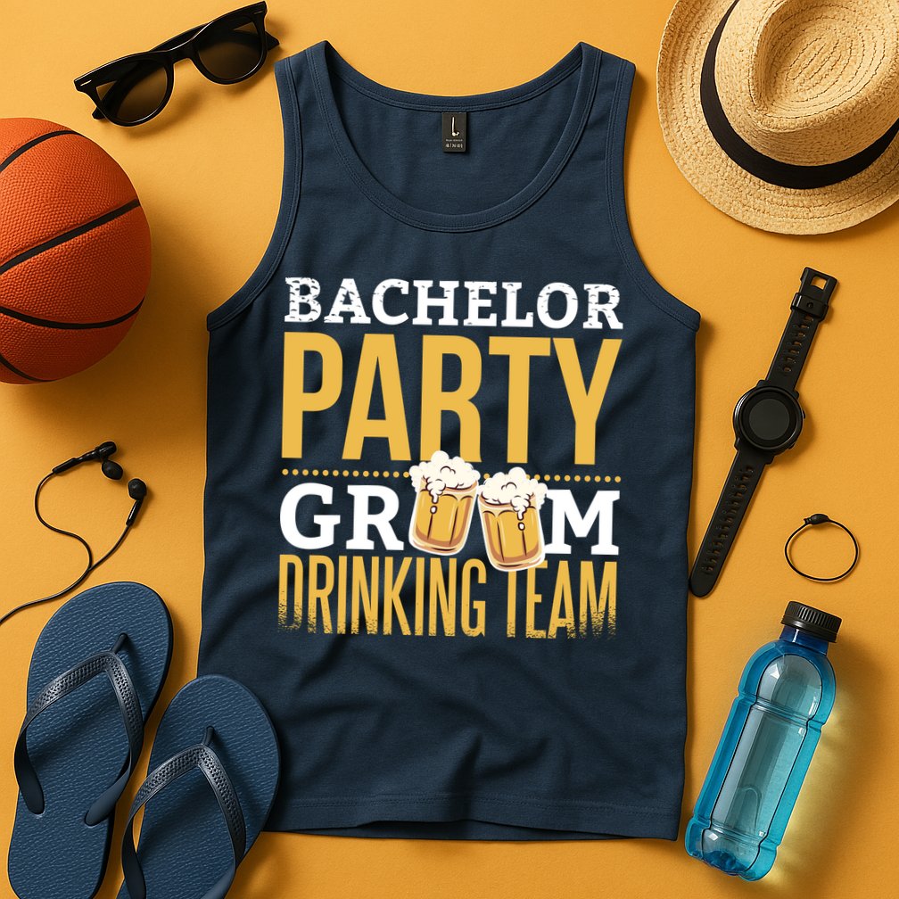 Bachelor Drinking Party Tank Top