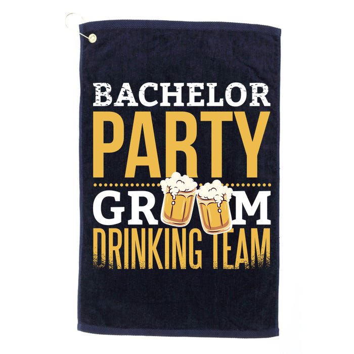 Bachelor Drinking Party Golf Towel