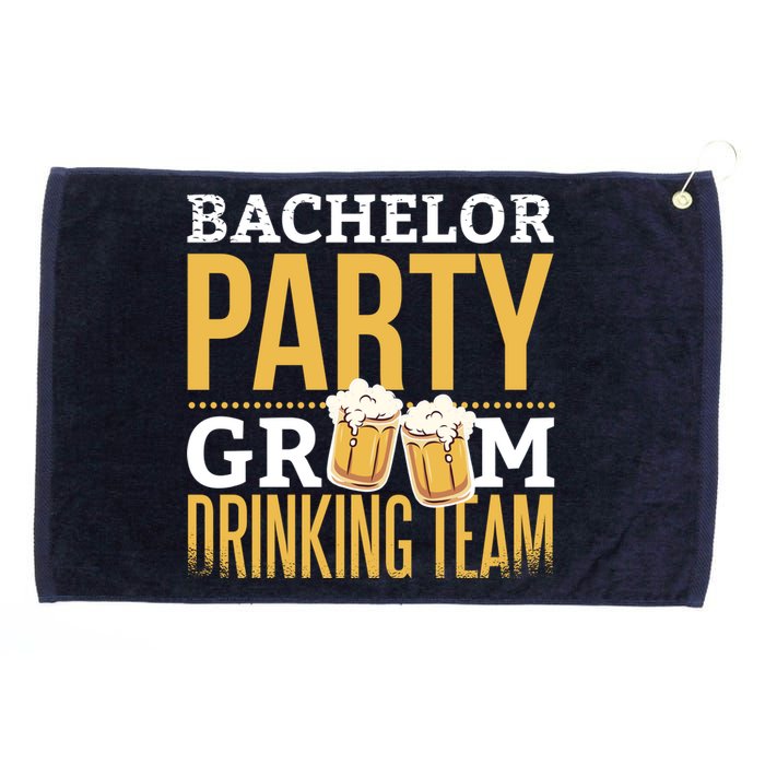 Bachelor Drinking Party Grommeted Golf Towel