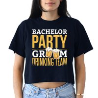 Bachelor Drinking Party Crop Top