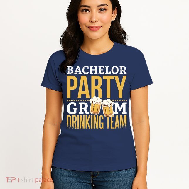 Bachelor Drinking Party Womens T-Shirt