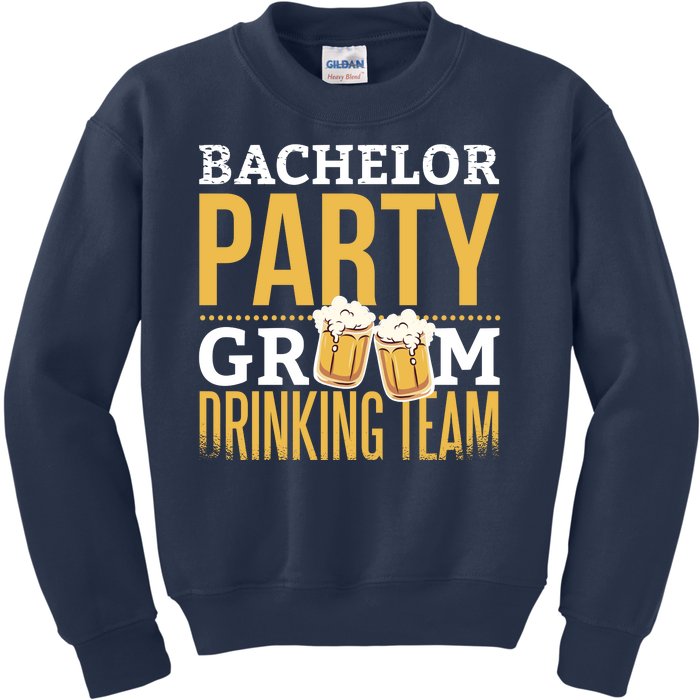 Bachelor Drinking Party Kids Sweatshirt