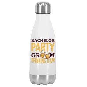 Bachelor Drinking Party Stainless Steel Insulated Water Bottle