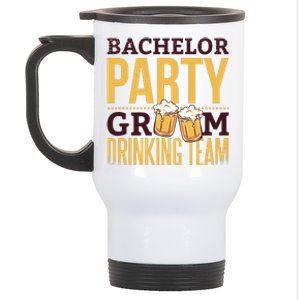 Bachelor Drinking Party Stainless Steel Travel Mug