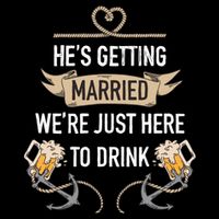 Bachelor Groom Drinking Cooling Performance Crew T-Shirt