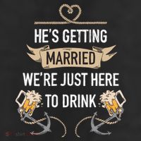 Bachelor Groom Drinking Crop Fleece Hoodie