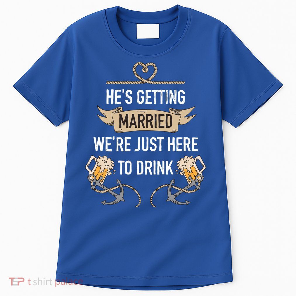 Bachelor Groom Drinking Tall T-Shirt
