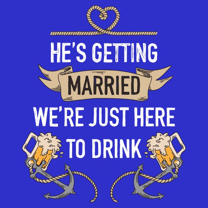 Bachelor Groom Drinking Womens Tank Top