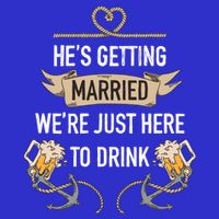 Bachelor Groom Drinking Baby Bodysuit