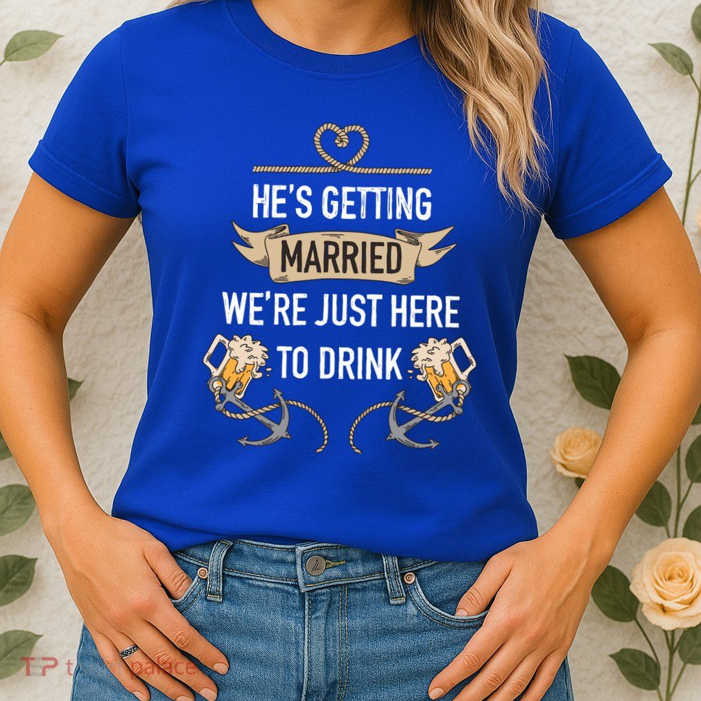 Bachelor Groom Drinking Women's T-Shirt