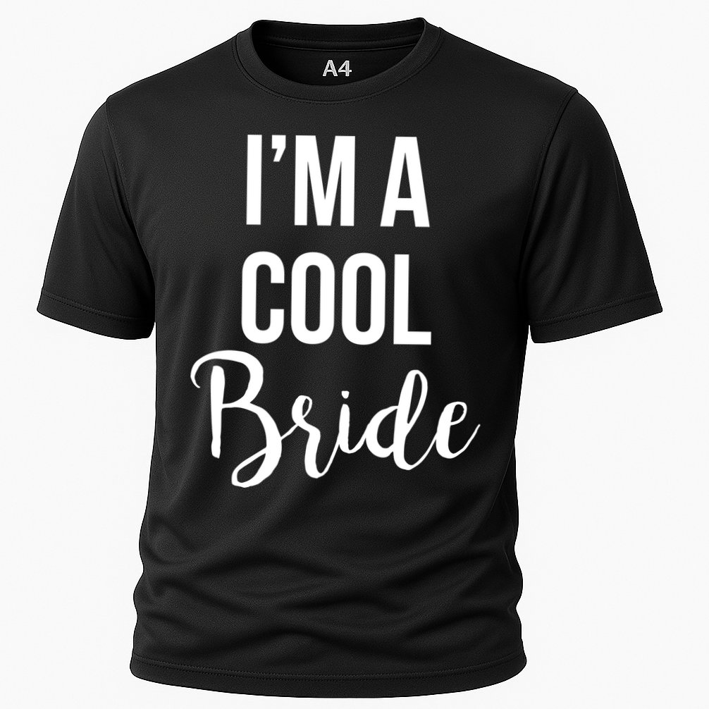 Bachelorette I'm A Cool Bride Cooling Performance Crew T-Shirt