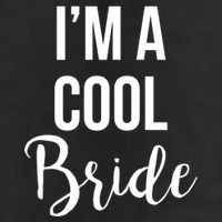 Bachelorette I'm A Cool Bride Adult Drive Performance Visor