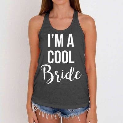 Bachelorette I'm A Cool Bride Women's Knotted Racerback Tank