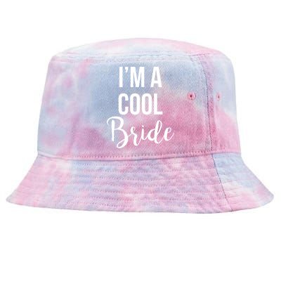 Bachelorette I'm A Cool Bride Tie-Dyed Bucket Hat