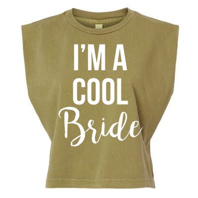 Bachelorette I'm A Cool Bride Garment-Dyed Women's Muscle Tee