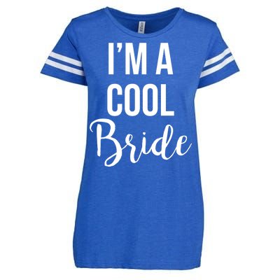 Bachelorette I'm A Cool Bride Enza Ladies Jersey Football T-Shirt