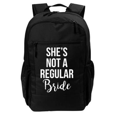 Bachelorette She's Not A Regular Bride Backpack