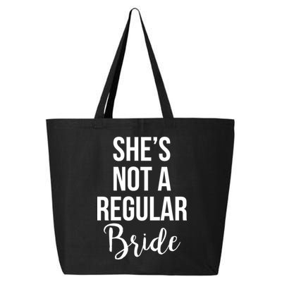 Bachelorette She's Not A Regular Bride 25L Jumbo Tote