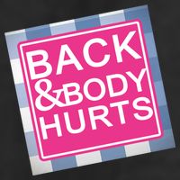 Back & Body Hurts Adult Drive Performance Visor