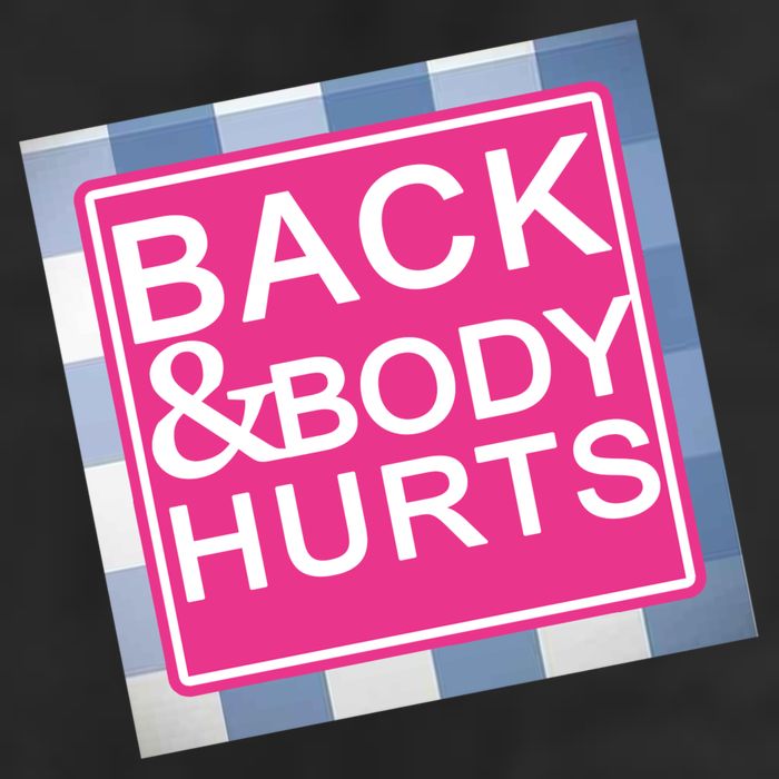Back & Body Hurts Adult Drive Performance Visor