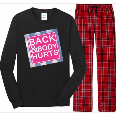 Back & Body Hurts Long Sleeve Pajama Set