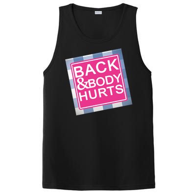 Back & Body Hurts PosiCharge Competitor Tank