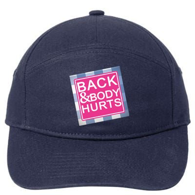 Back & Body Hurts 7-Panel Snapback Hat