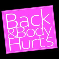 Back & Body Hurts Pink Logo Impact Tech Backpack