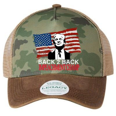 Back 2 Back Impeachment Champ Legacy Tie Dye Trucker Hat