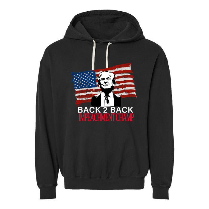Back 2 Back Impeachment Champ Garment-Dyed Fleece Hoodie