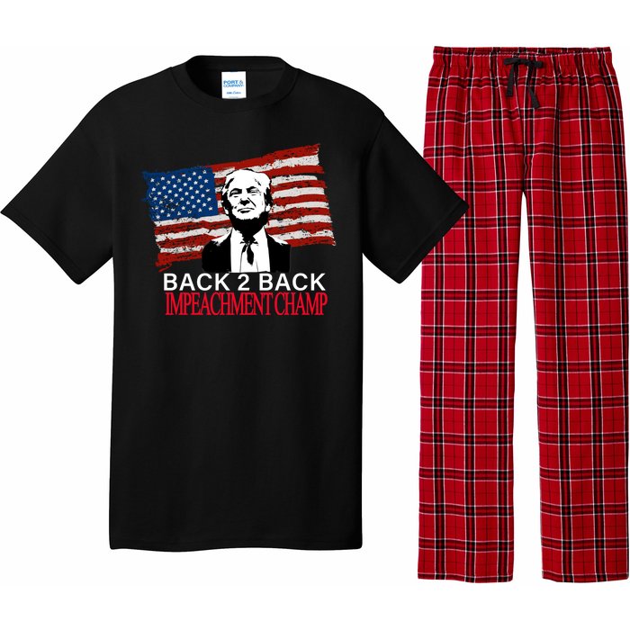 Back 2 Back Impeachment Champ Pajama Set