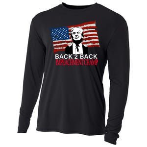 Back 2 Back Impeachment Champ Cooling Performance Long Sleeve Crew