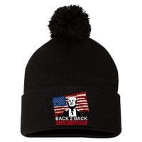 Back 2 Back Impeachment Champ Pom Pom 12in Knit Beanie