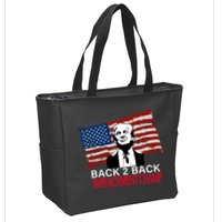 Back 2 Back Impeachment Champ Zip Tote Bag