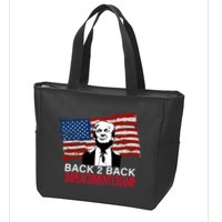 Back 2 Back Impeachment Champ Zip Tote Bag