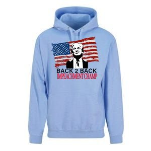 Back 2 Back Impeachment Champ Unisex Surf Hoodie