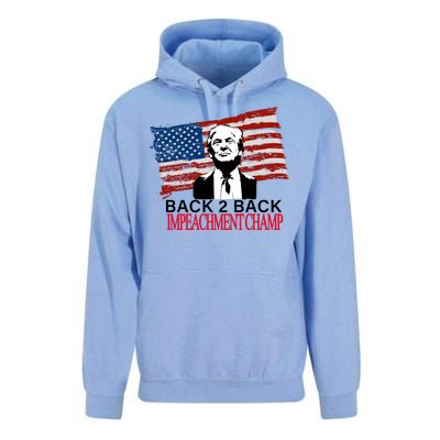 Back 2 Back Impeachment Champ Unisex Surf Hoodie