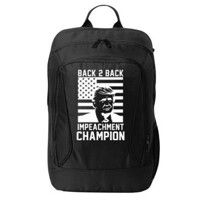 Back 2 Back Impeachment Champion City Backpack