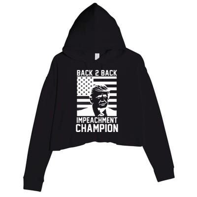 Back 2 Back Impeachment Champion Crop Fleece Hoodie