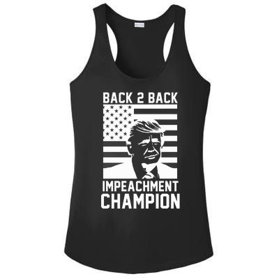 Back 2 Back Impeachment Champion Ladies PosiCharge Competitor Racerback Tank