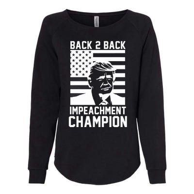 Back 2 Back Impeachment Champion Womens California Wash Sweatshirt